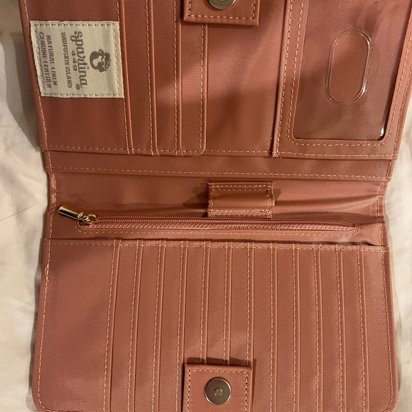 Spartina set- wristlet, wallet, key chain, and tote - Picture 7 of 12